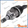 Demi-Arbre de Transmission MTM gauche pour RENAULT | NPW-RE-217, 7833